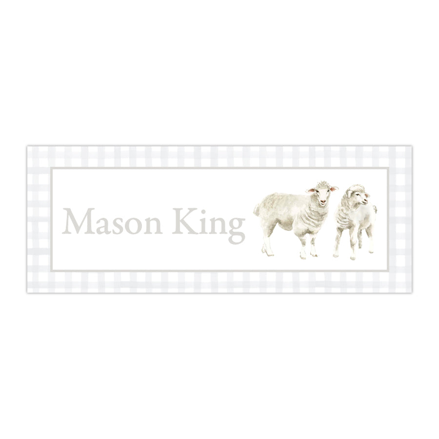 Sheep Labels