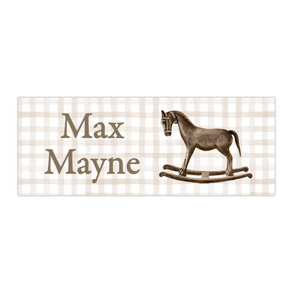 Rocking Horse Labels