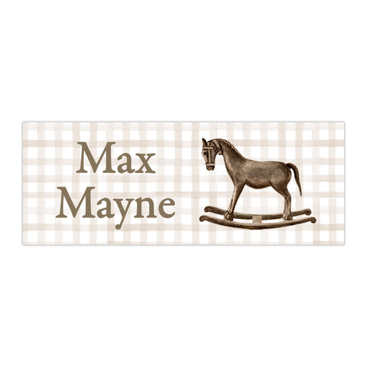 Rocking Horse Labels