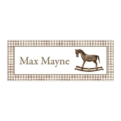 Rocking Horse Labels