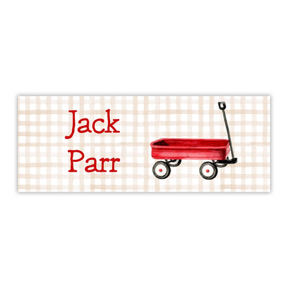 Wagon Water Resistant Labels