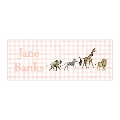 Zoo Animals Labels