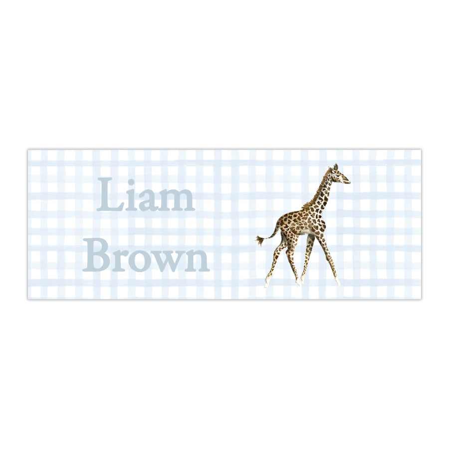 Giraffe Labels