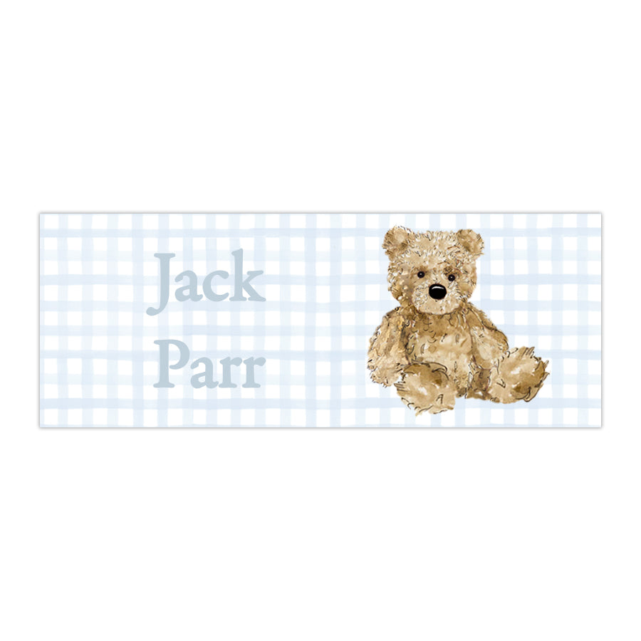 Teddy Bear Labels