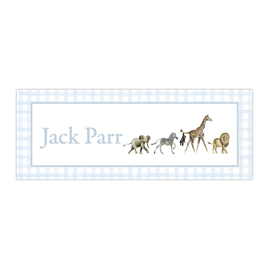 Zoo Animals Labels