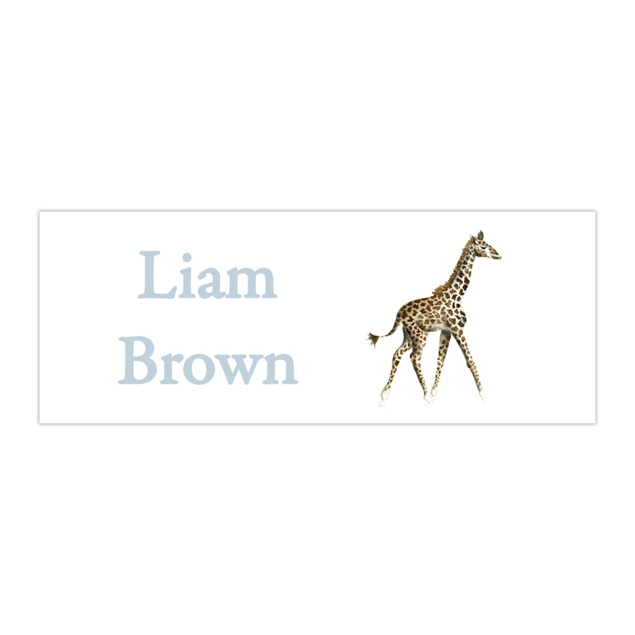 Giraffe Labels