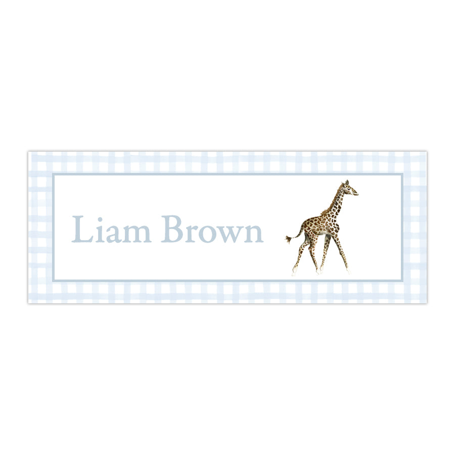 Giraffe Labels