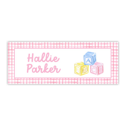 ABC Blocks Labels