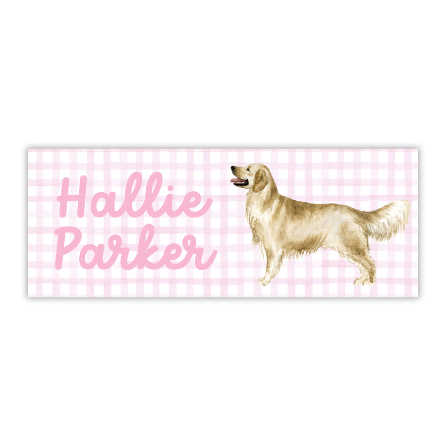 Golden Retriever Labels