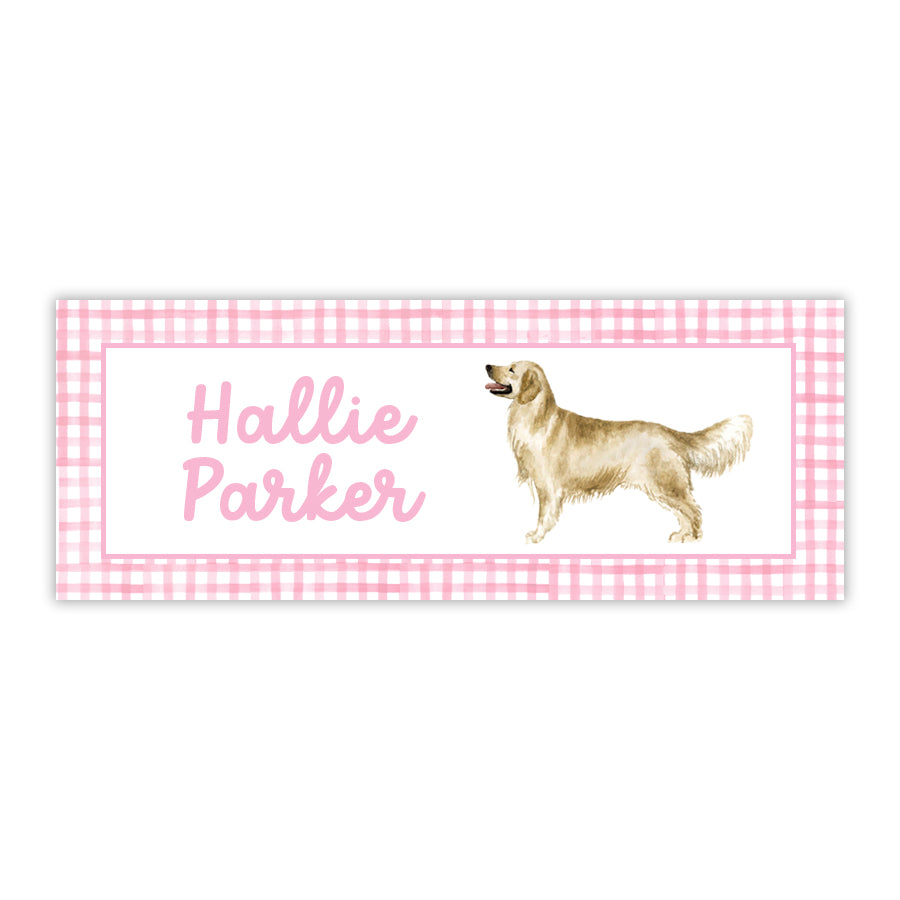 Golden Retriever Labels