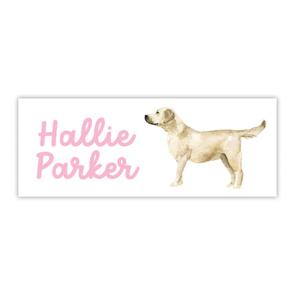 Yellow Labrador Retriever Labels