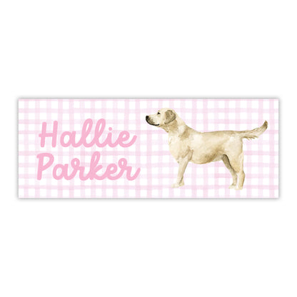 Yellow Labrador Retriever Labels