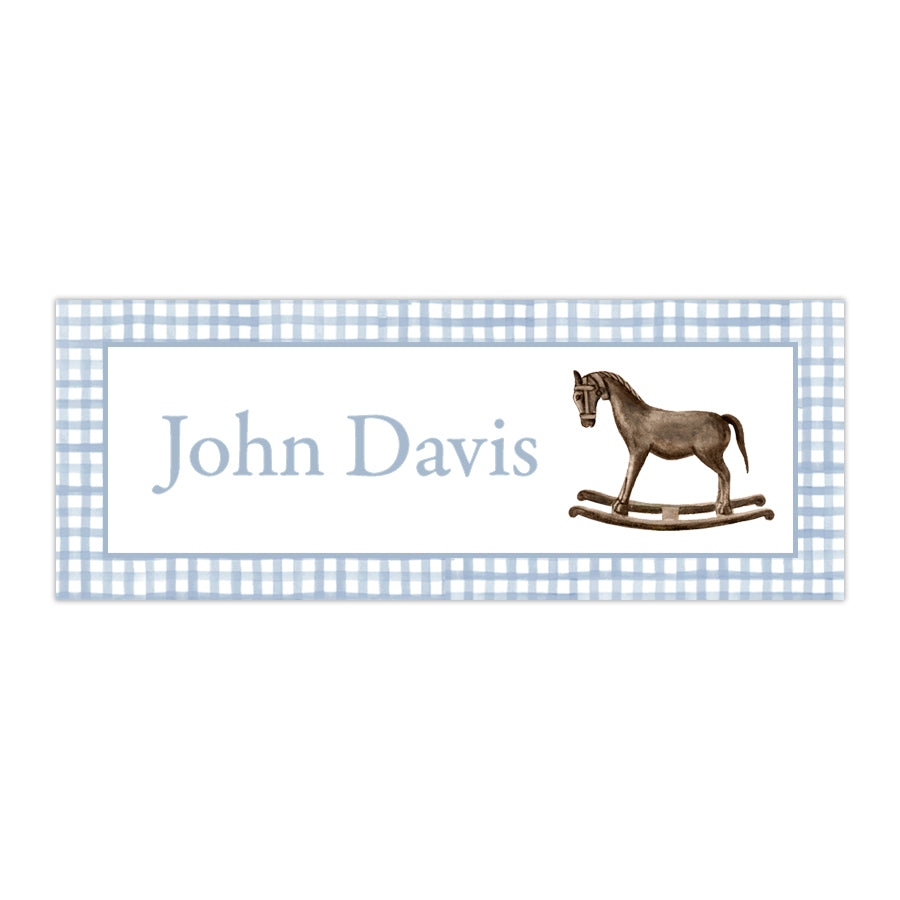 Rocking Horse Labels