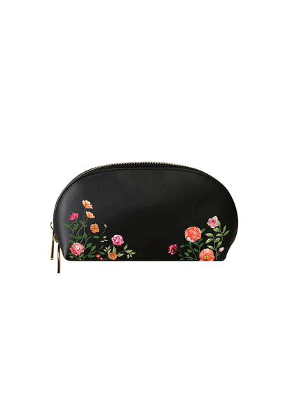 Bougainvillea Black Makeup Bag | Bridal by Emily Mayne Studio x ALEPEL