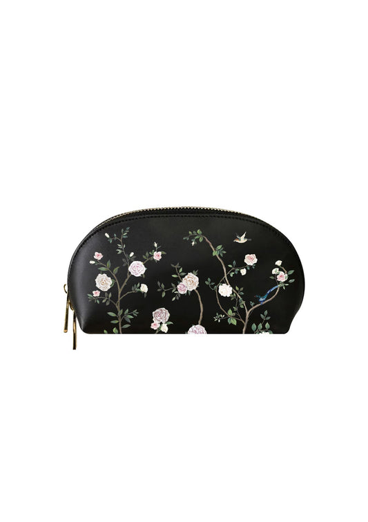 Chinoiserie Black Makeup Bag | Bridal by Emily Mayne Studio x ALEPEL