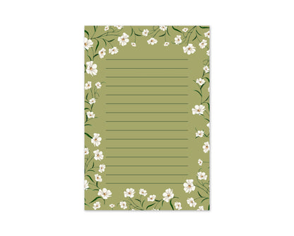 Green Amélie Notepad