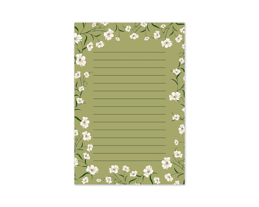 Green Amélie Notepad