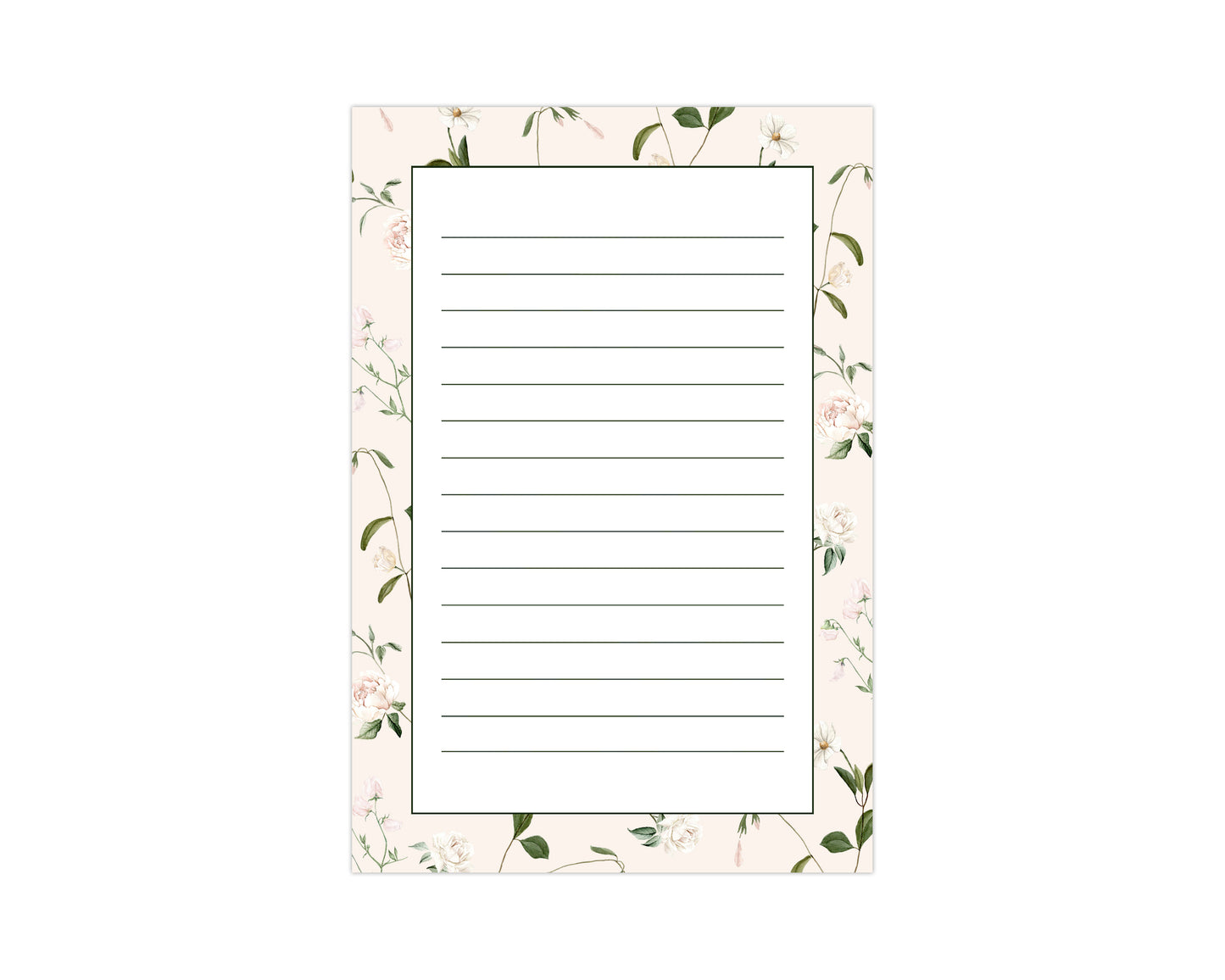 Cream Blythe Notepad