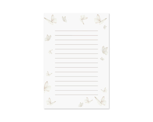 White Flutter Notepad