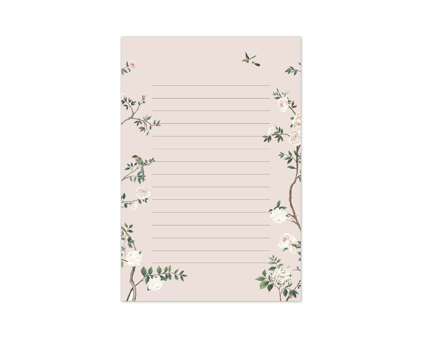 Pink Chinoiserie Notepad