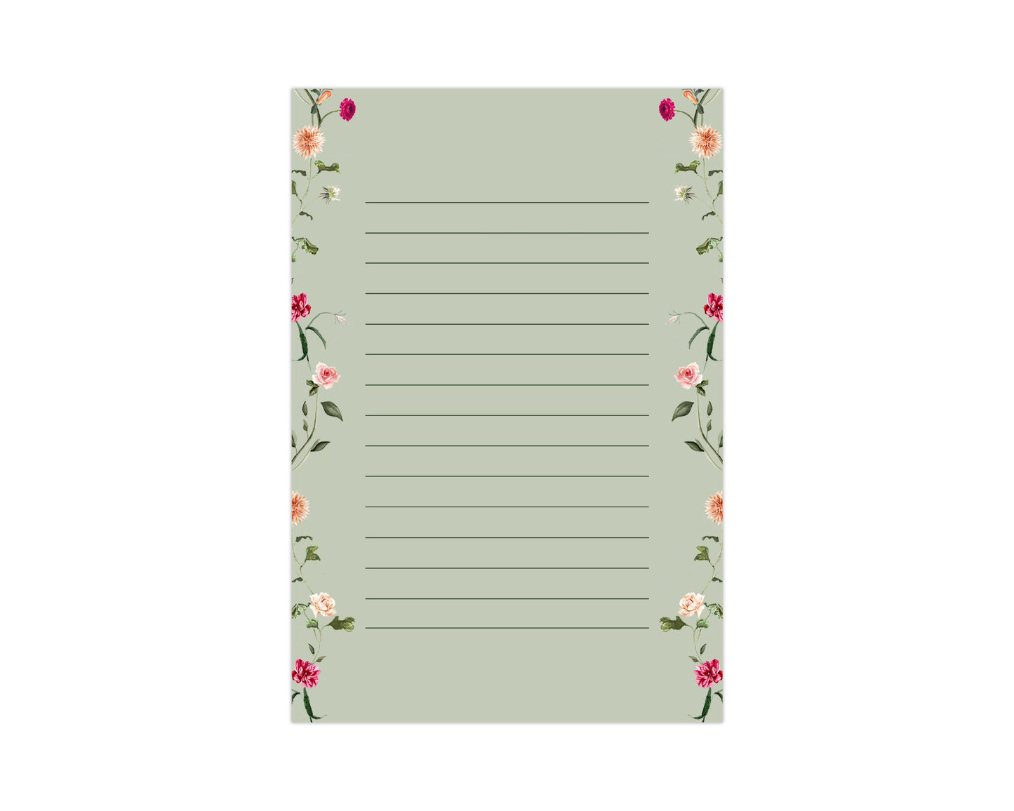 Green Isla Notepad