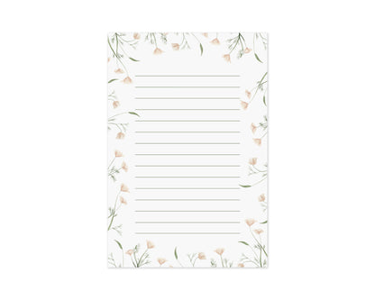 White Meadow Notepad