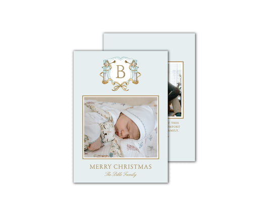 Nutcracker Christmas Cards - Pastel
