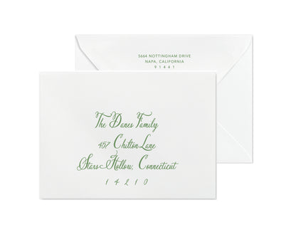 Oh What Fun! Christmas Cards - Green