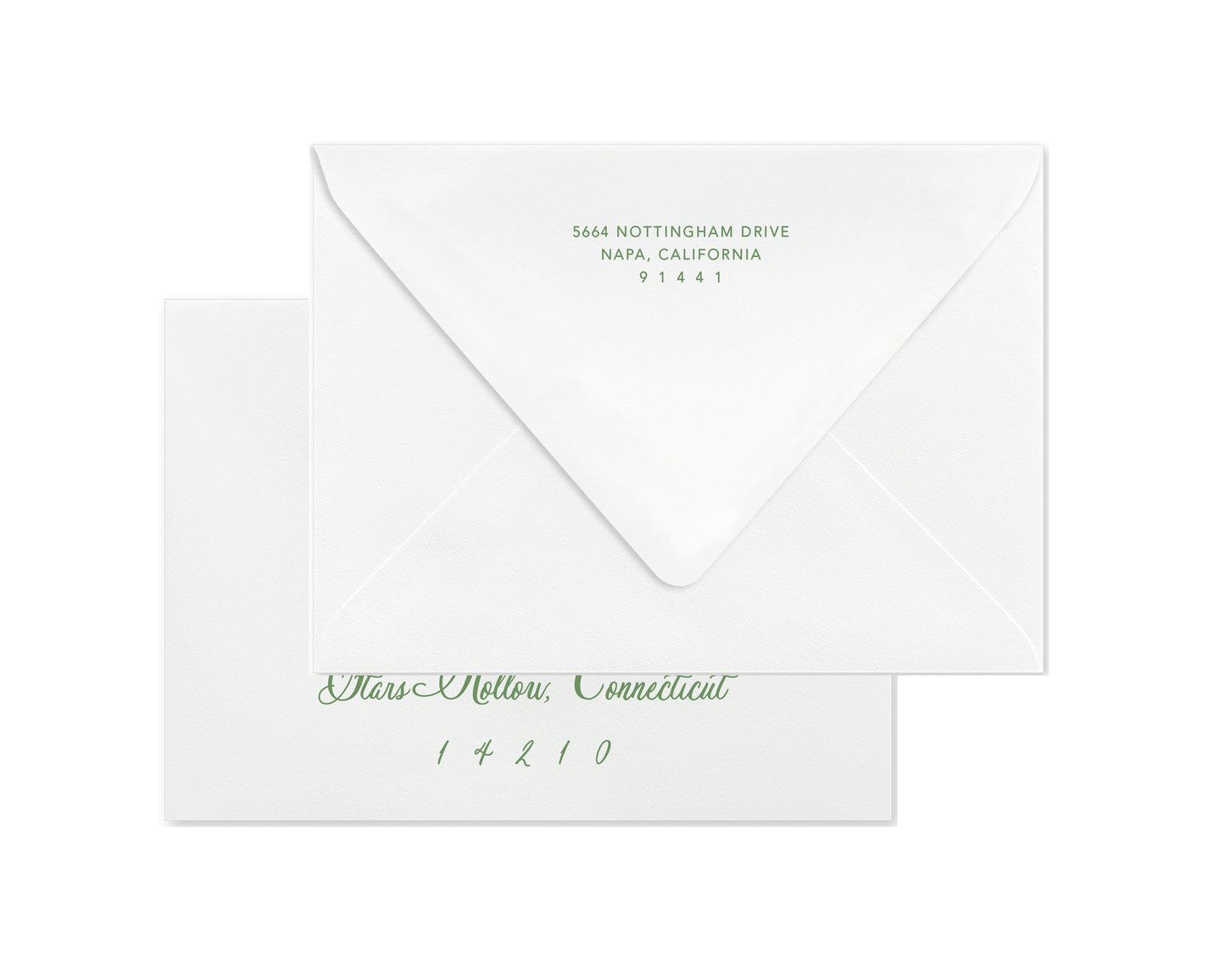 Oh What Fun! Christmas Cards - Green