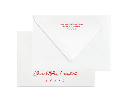 Oh What Fun! Christmas Cards - Pink