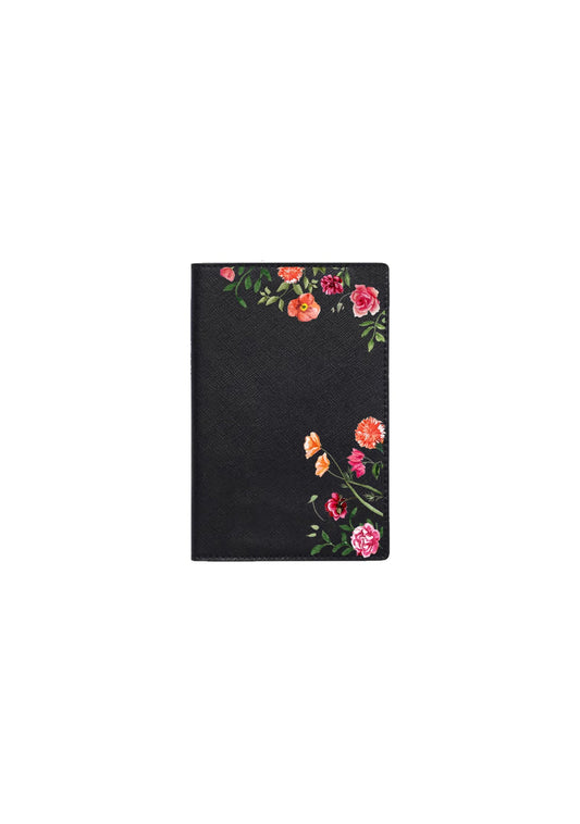 Bougainvillea Black Passport Holder | Bridal by Emily Mayne Studio x ALEPEL