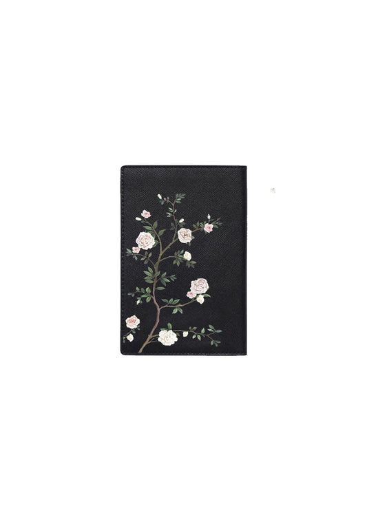Chinoiserie Black Passport Holder | Bridal by Emily Mayne Studio x ALEPEL