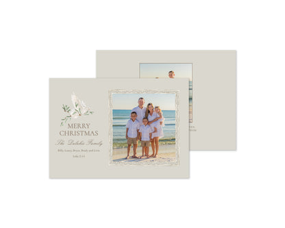 Prince of Peace Personalized Christmas Cards - Sand