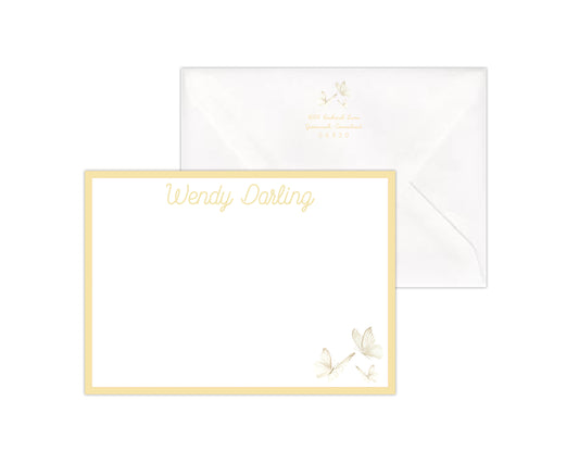 Butterflies Stationery Set