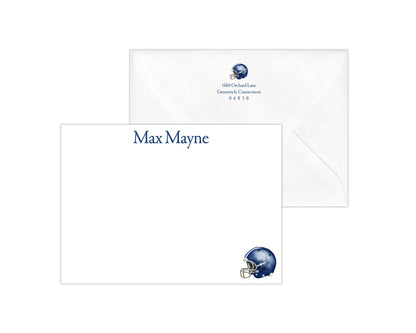 Football Helmet Stationery Set