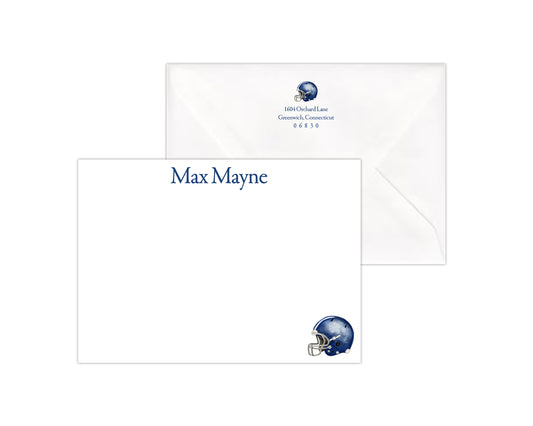 Football Helmet Stationery Set