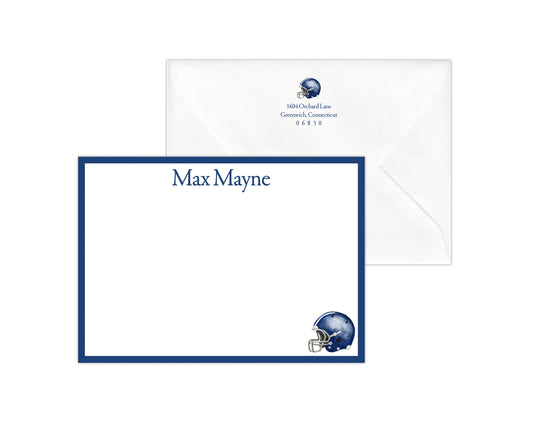 Football Helmet Stationery Set