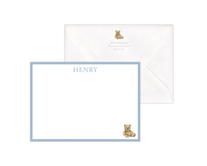 Teddy Bear Stationery Set