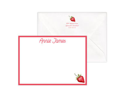 Strawberry Stationery Set