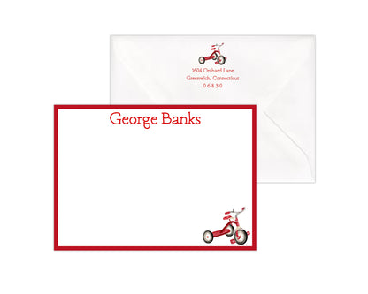 Tricycle Stationery Set
