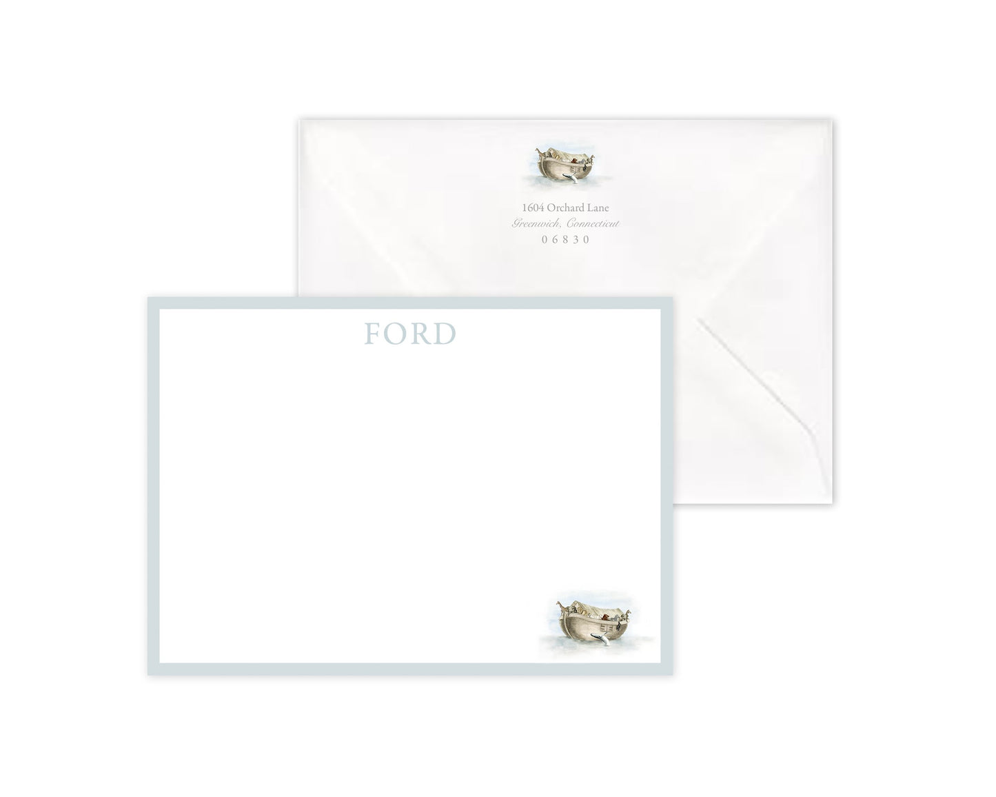 Classic Noah's Ark Stationery Set