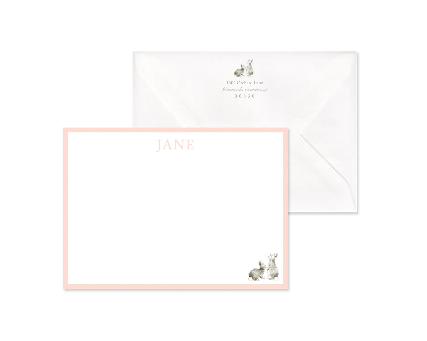 Classic Bunnies Stationery Set