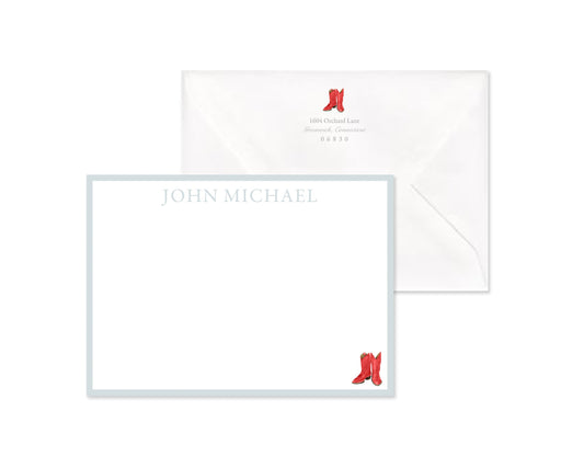 Classic Boots Stationery Set