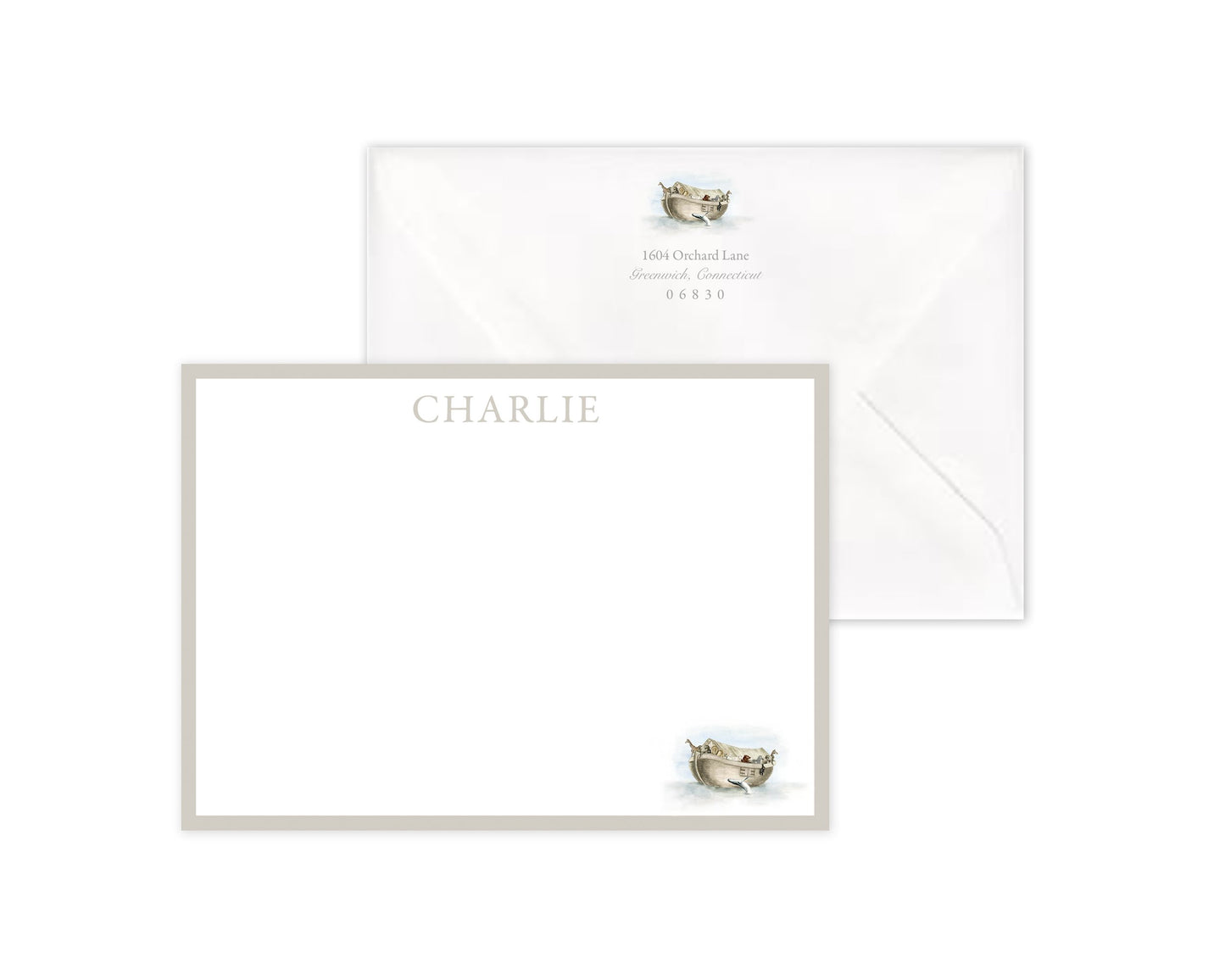 Classic Noah's Ark Stationery Set