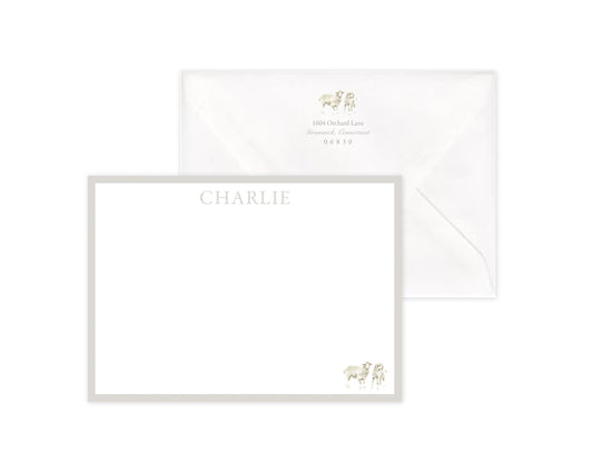 Classic Sheep Stationery Set