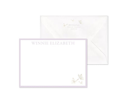 Classic Butterfly Stationery Set