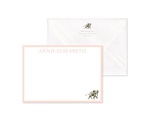 Classic Elephant Stationery Set
