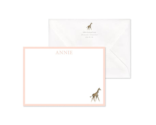 Giraffe Stationery Set