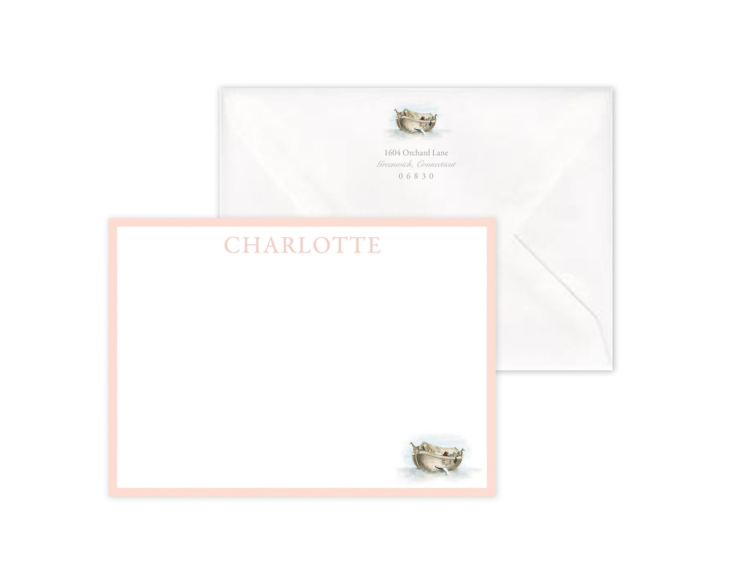 Classic Noah's Ark Stationery Set