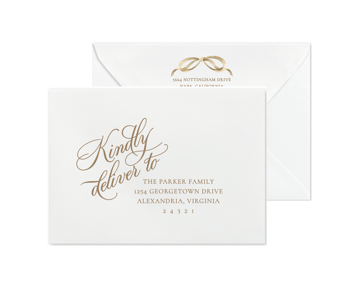 Ribbons and Wrappings Christmas Cards - Birch